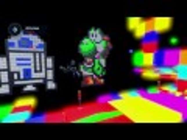 User-Made <em>Trials Fusion</em> Track is a Day-Glo Retro Dreamworld