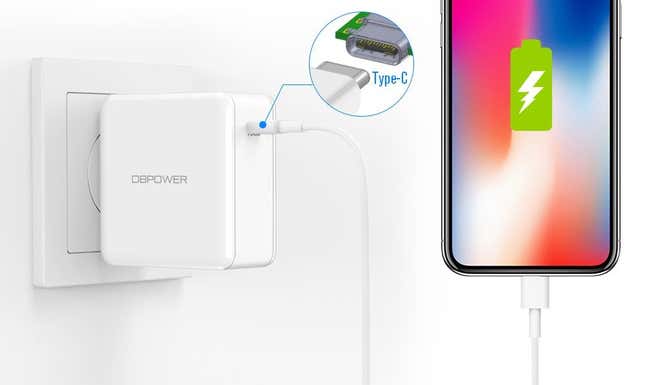 DBPOWER USB Type C Wall Charger | $5 | Amazon | Promo code XSMCDG77
