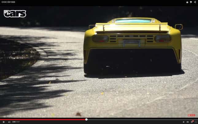 Chris Harris Loses His Damn Mind In A Bugatti EB110 Super Sport