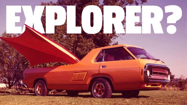 Image for article titled The Original Ford Explorer Was So Much Cooler Than You&#39;d Think