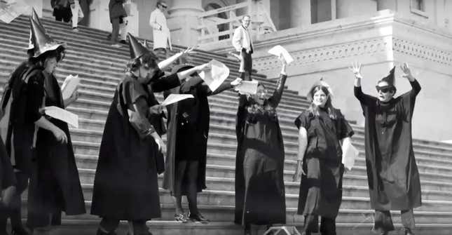 A W.I.T.C.H Protest