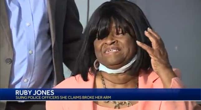 Image for article titled 74-Year-Old Black Woman Sues Oklahoma City Cops Who She Said Broke Her Arm During Arrest Last Summer