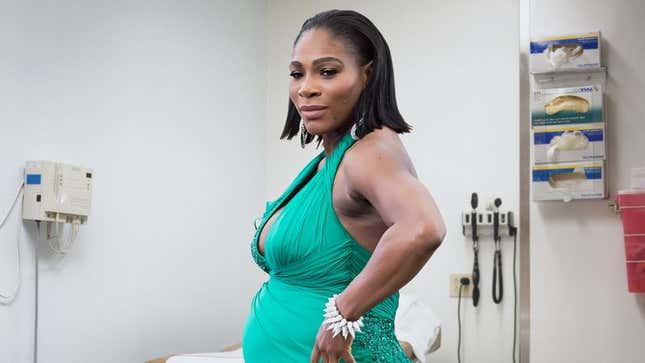 Image for article titled OB-GYN Assures Serena Williams Fetus Developing Serve On Schedule