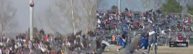 TV Reporter Gets Crushed, Saves Camera, Still Gets The Shot