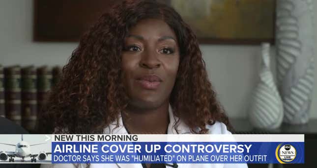 Image for article titled Doctor Told to Cover Up Romper on Flight From Jamaica Says American Airlines’ Apology Isn’t Enough