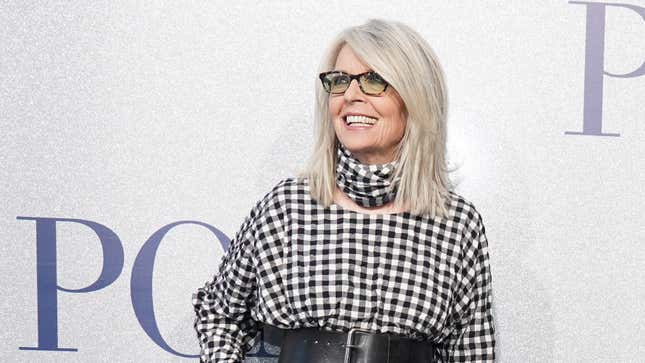 Image for article titled Diane Keaton Walks a Tight Line Between Gleefully Single and Extremely Horny