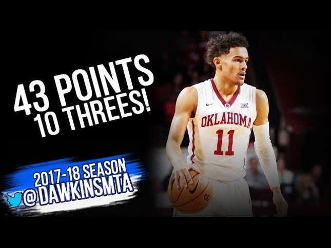 Trae Young Buried TCU Under A Barrage Of Insane Three-Pointers