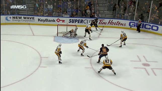 Sidney Crosby Hits Guy In The Dick, Scores Incredible One-Handed Goal