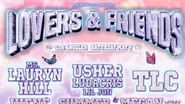 Goldenvoice Presents Lovers &amp; Friends flyer