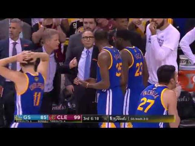 The Warriors Now Have A 3-1 Lead But Awful Officiating Is Not To Blame