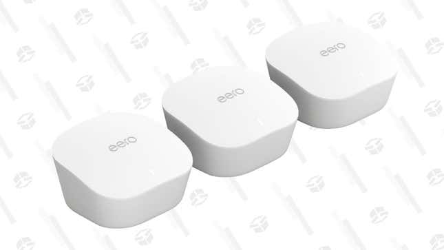 eero Mesh Wi-Fi System (3-Pack) | $174 | Amazon