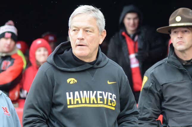 Iowa Head Coach Kirk Ferentz