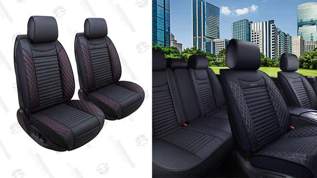 Aierxuan 2 Piece Car Seat Covers | $84 | Amazon | Promo code 2BGUUHZI
Aierxuan 5 Piece Car Seat Covers | $140 | Amazon | Promo code 2BGUUHZI
