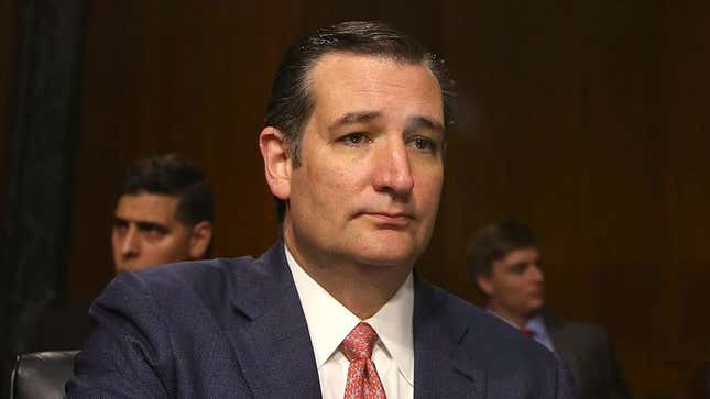 Image for article titled Ted Cruz Worried All The Good Countries To Wall Off Taken By Other Candidates