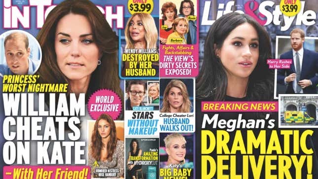 Image for article titled This Week In Tabloids: Beyoncé is Allegedly Releasing Surprise New Music in an Attempt to Ruin My Life (Again!)