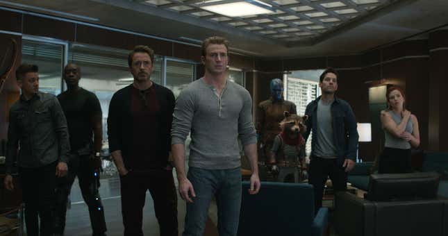 Most of the gang is here in Endgame.