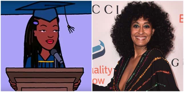 (l-r) ‘Daria’ character Jodie Landon; Tracee Ellis Ross