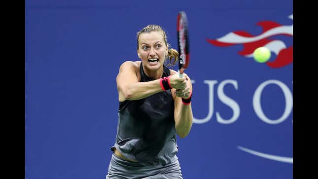 Petra Kvitova's Drop Shot Was Ruthless