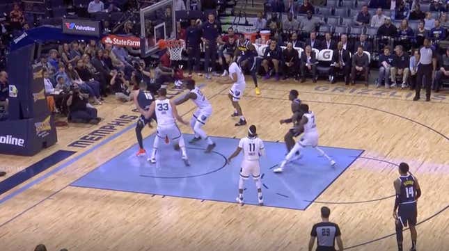 Damn Paul Millsap For Ruining This Sweet Nikola Jokic Pass