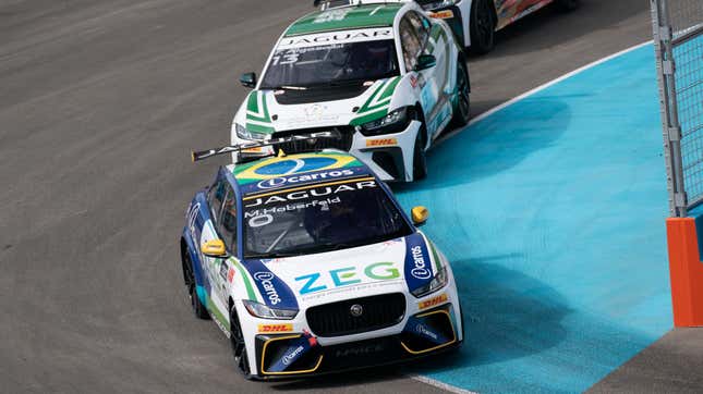 Image for article titled Jaguar I-Pace E Trophy Racing Series: Dead