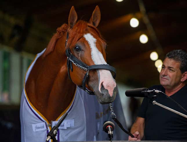 Image for article titled Tearful Justify Holds Press Conference Blaming Failed Drug Test On Contaminated Salt Lick