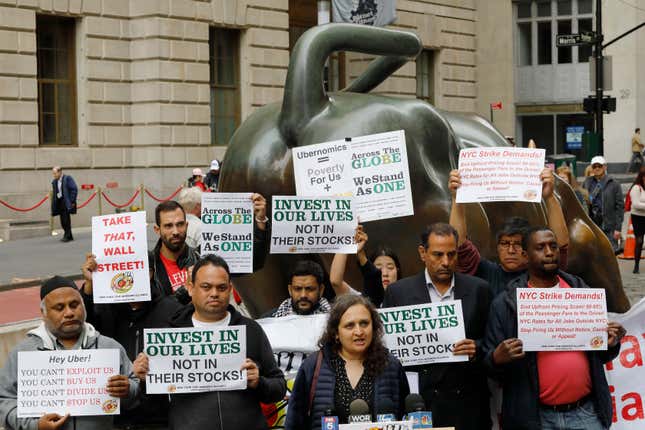 Image for article titled Uber’s Twisted Logic Means This Isn't a Strike. It's a Boycott