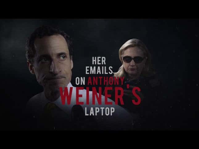 Donald Trump Releases New Ad Referencing the 'Pervert' Anthony Weiner