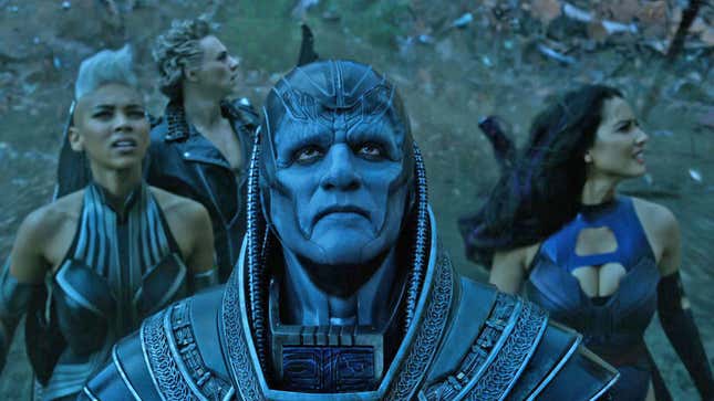 Seriously, putting Oscar Isaac in this goofy-ass make-up was a crime and this movie should go to jail.