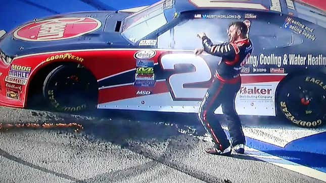 NASCAR To Drivers: Stay Off The Hot Track, And Post-Race Media Time Is A Must