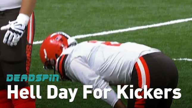 Sunday Was Hell Day For Kickers