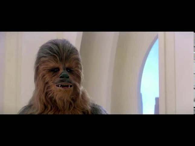 Chewbacca, Screaming Like A Girl
