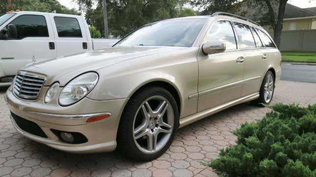 Image for article titled At $9,595, Would You Strike A Pose In This 2004 Mercedes E320 &#39;AMG&#39; Estate?