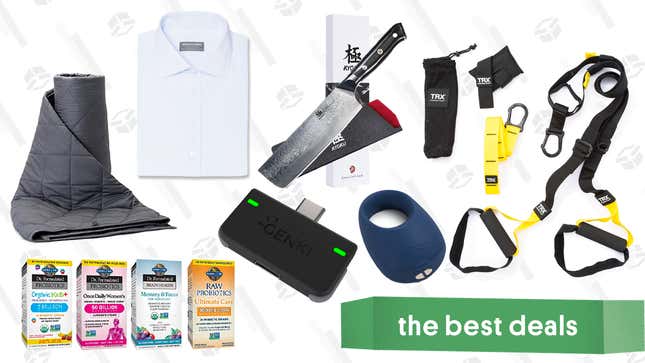 Image for article titled Saturday&#39;s Best Deals: Indochino Shirts, Sex Toys, Weighted Blankets and More