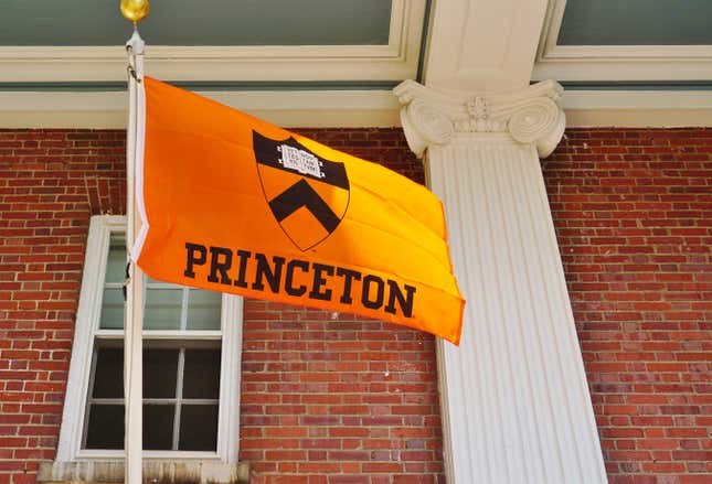 Image for article titled Princeton University Admitted Systemic Racism Is a Problem So the Department of Education Launched an Investigation