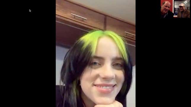 Listen to Billie Eilish geek out over <i>The Office</i> with Steve Carell