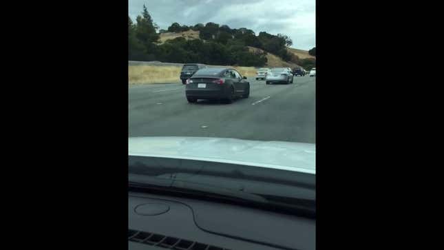 This Tesla Model 3 Prototype Spied On The Road Looks Spectacularly Good