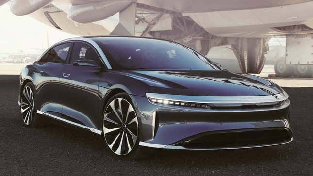 Image for article titled Lucid Says Its Air EV Will Get 517 Miles Of Range