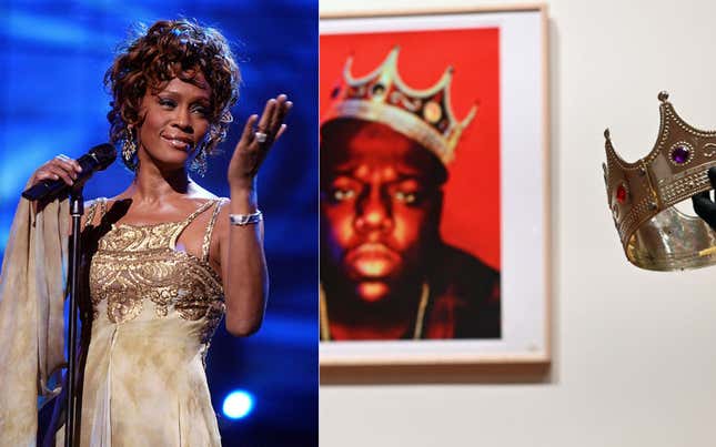 Image for article titled Induction of Whitney Houston and Notorious B.I.G into Rock &amp; Roll Hall of Fame to Air on HBO This Weekend