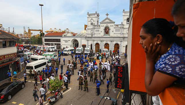 Image for article titled The Blood of Christ: Sri Lanka Easter Tragedy That Killed Over 200 Called “An Attack Against Humanity”; Blood Donations Help Over 450 Wounded