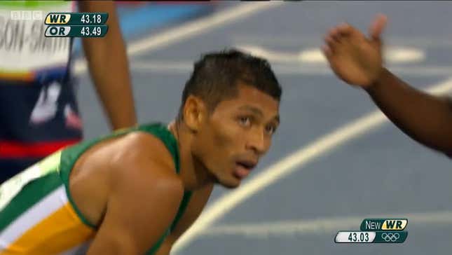 Wayde Van Niekerk Smashes Michael Johnson's 17-Year-Old 400m Record<em></em>