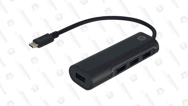 43% off HP 4-Port USB-C 3.0 Hub | SideDeal