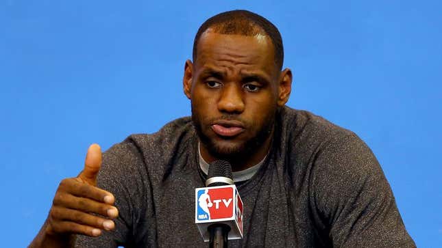 Image for article titled Breaking: LeBron James Leaning Toward Joining Al-Qaeda