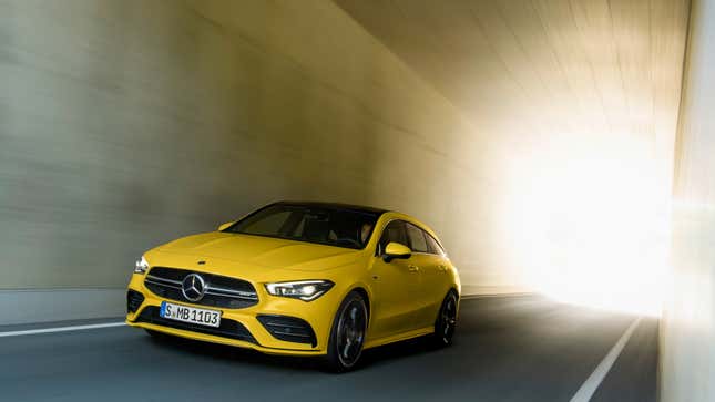 Image for article titled The CLA35 Shooting Brake Has Extra Room To Fit All of My Love