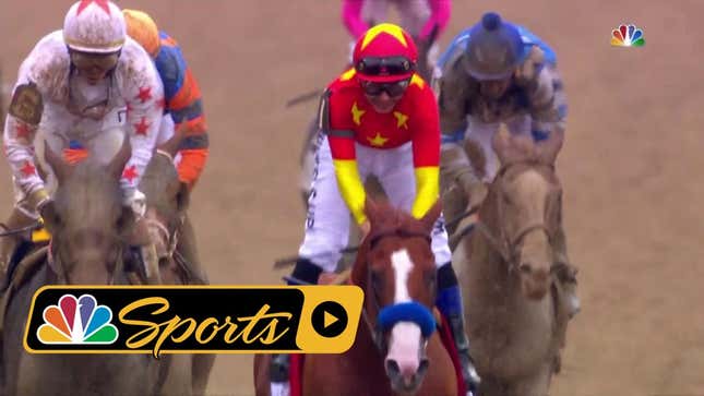 Did Justify Have Another Horse Blocking For Him In His Belmont Stakes Win?