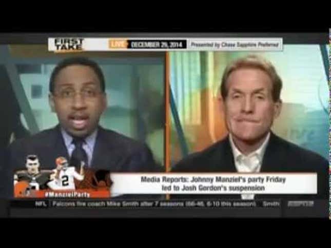 Why Can't Skip Bayless Say Johnny Football Has A Drinking Problem?