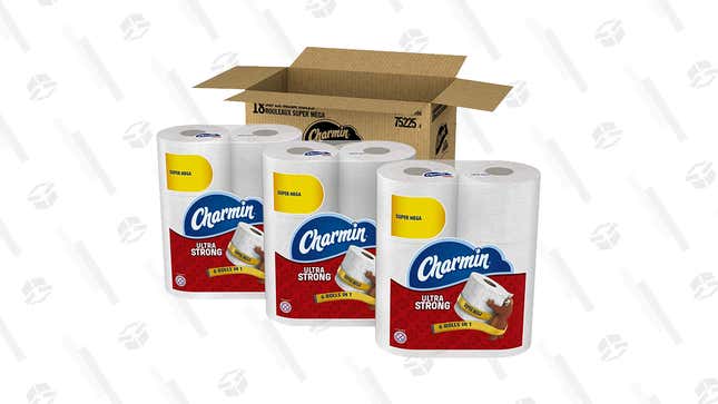 Charmin Ultra Strong Toilet Paper (18 Rolls) | $25 | Amazon | Subscribe &amp; Save