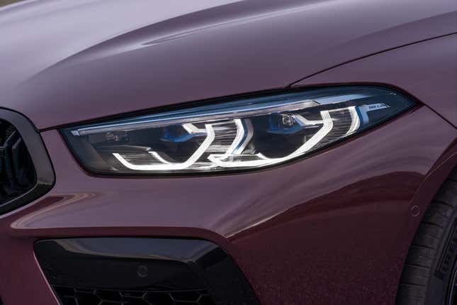 Image for article titled Just Look How Purple This 600 HP BMW M8 Gran Coupe Is