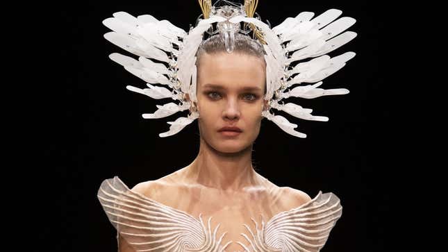 Iris van Herpen Recycles Plastic Waste into Sculptural Garments - Articl