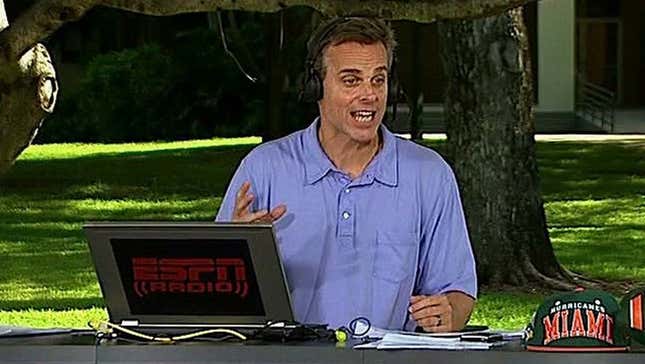 Colin Cowherd Thinks <em>The Great Gatsby</em> Is About The Great Depression