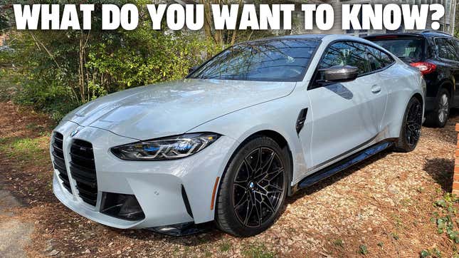 Image for article titled A 2021 BMW M4 Coupe Just Arrived In My Driveway. What Do You Want To Know?